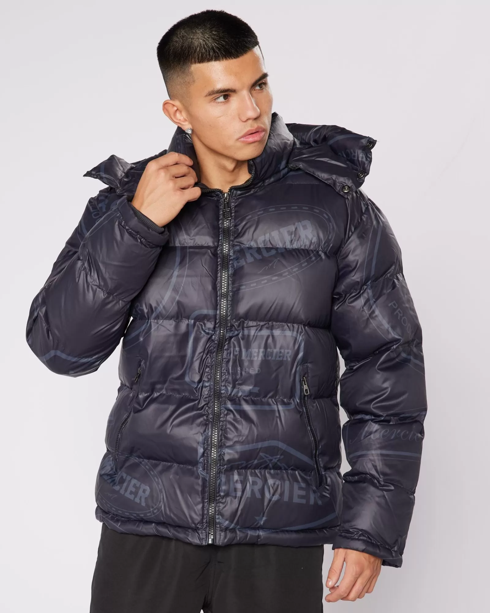 Jacken>Mercier Black Adamson Puffer Jacket