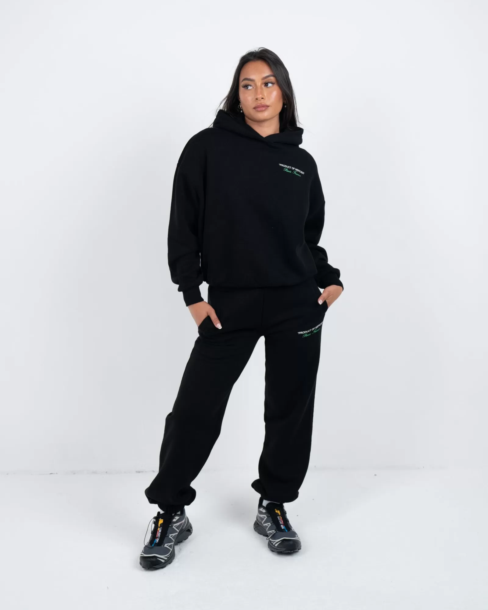 Outlet Damen>Mercier Damen schwarz grün Produkt von Jogger