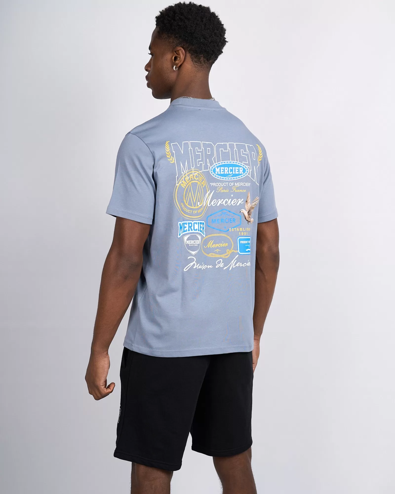 Sommersets | T-shirts>Mercier Flint Multi Tour Tshirt