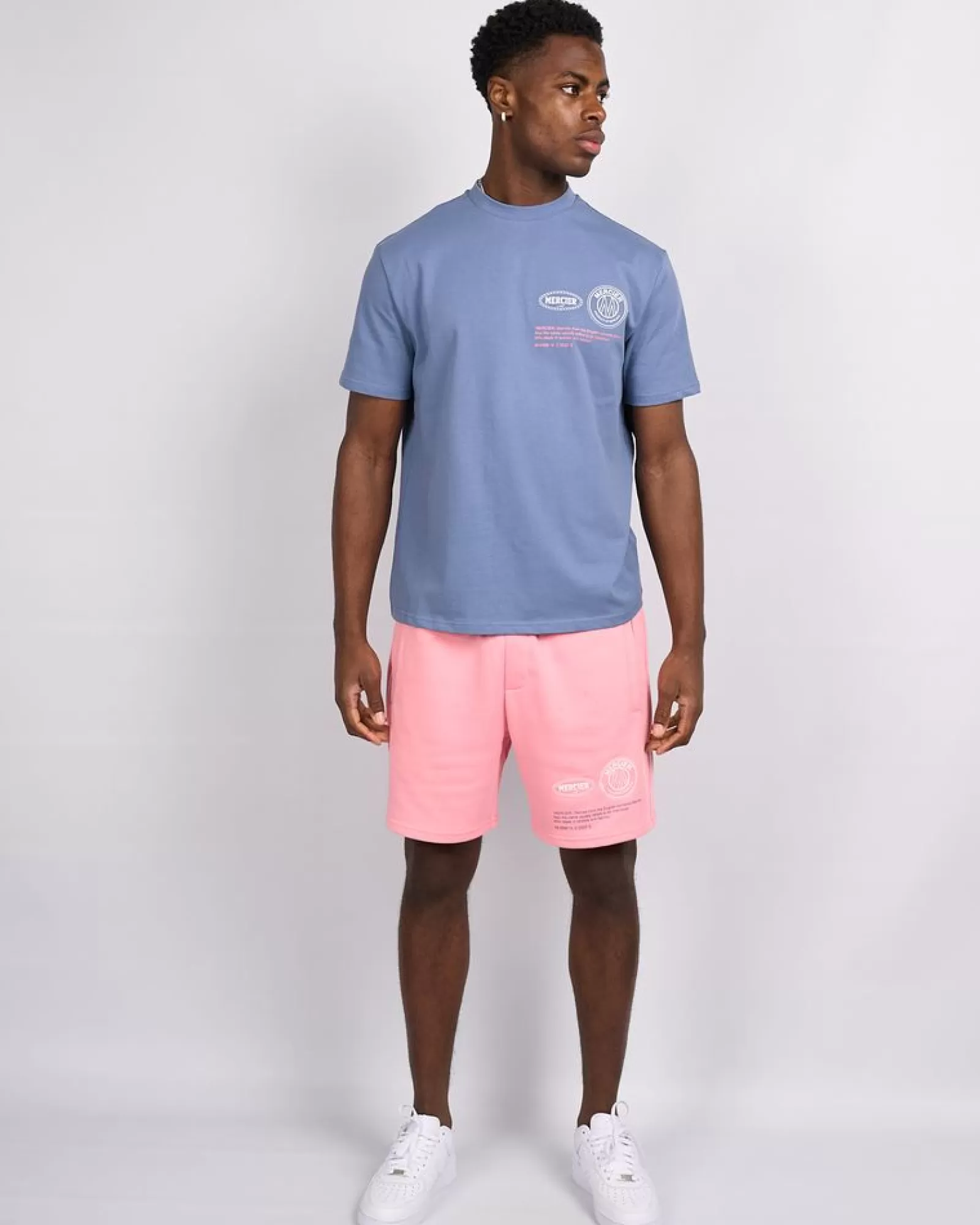 Sommersets | T-shirts>Mercier Flint Pink Caruso Entspanntes T-Shirt