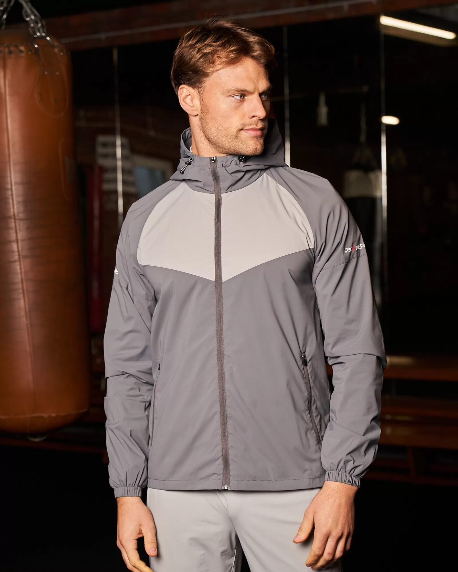 Ebk // Mercier>Mercier GBP // Performance Wind breaker Grau