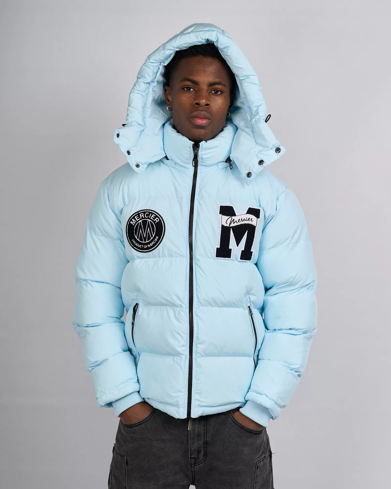 Jacken>Mercier Himmelblaue Academy-Jacke