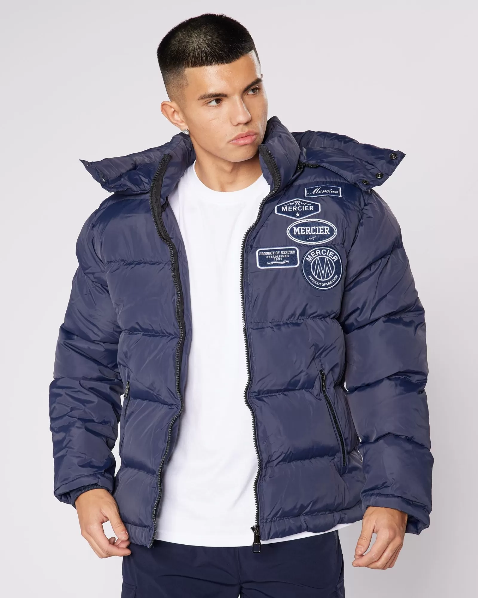 Jacken>Mercier Navy Tonal OG Puffer Jacket