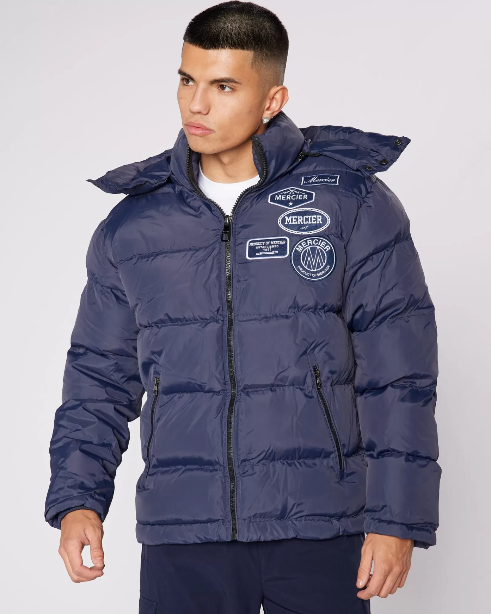 Jacken>Mercier Navy Tonal OG Puffer Jacket