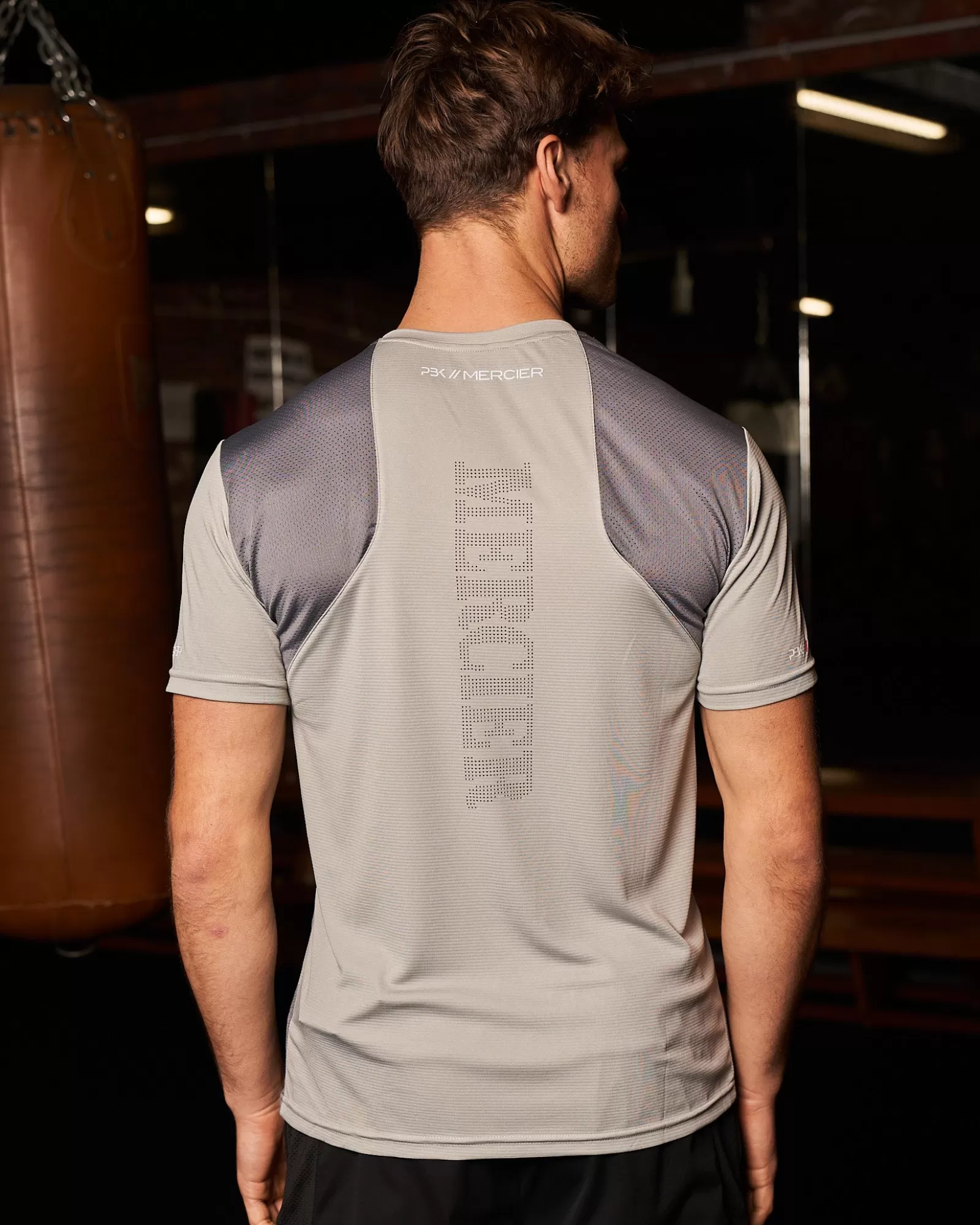 Ebk // Mercier>Mercier PBK // Performance Grau T-Shirt