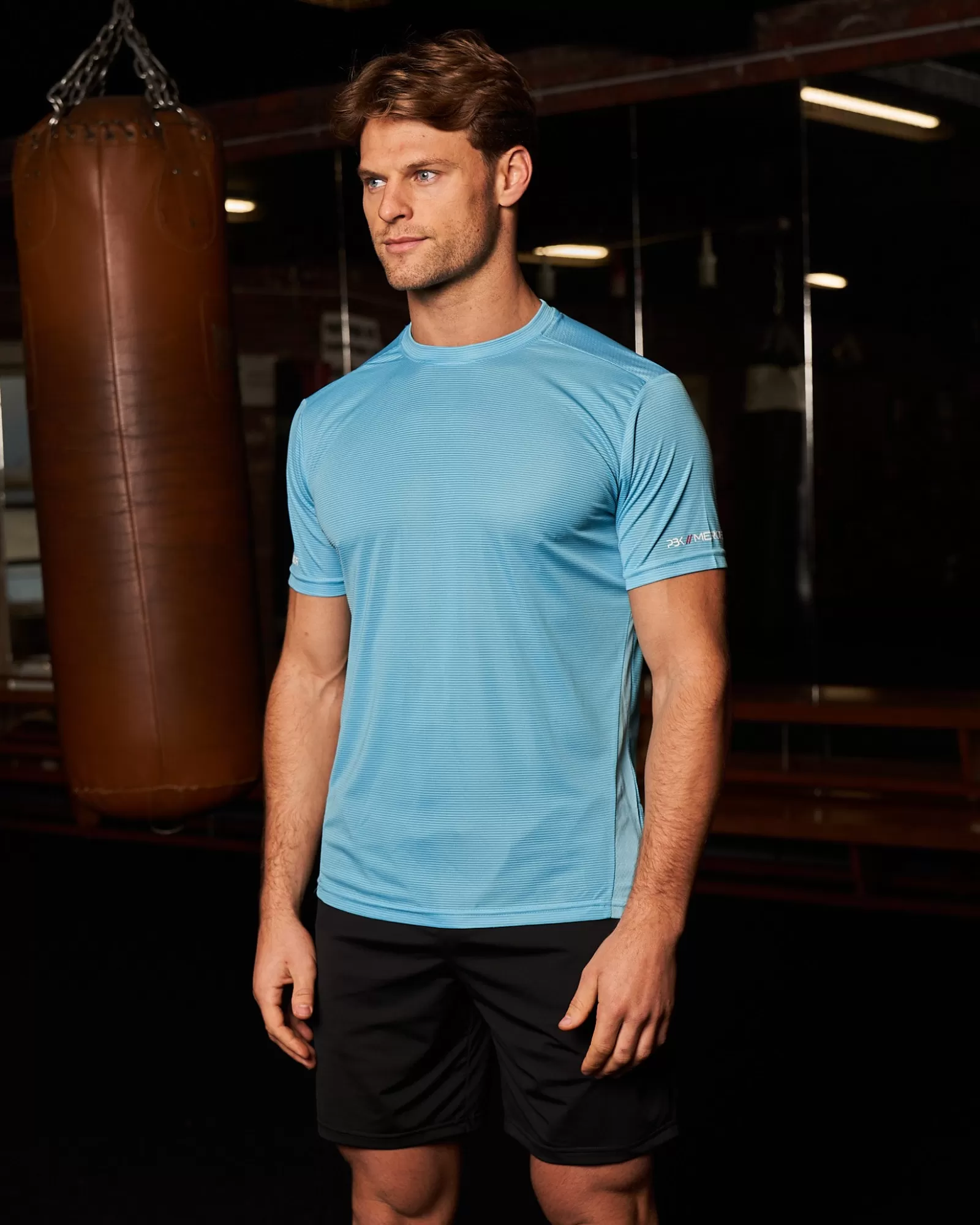 Ebk // Mercier>Mercier PBK// Performance T-Shirt Hellblau