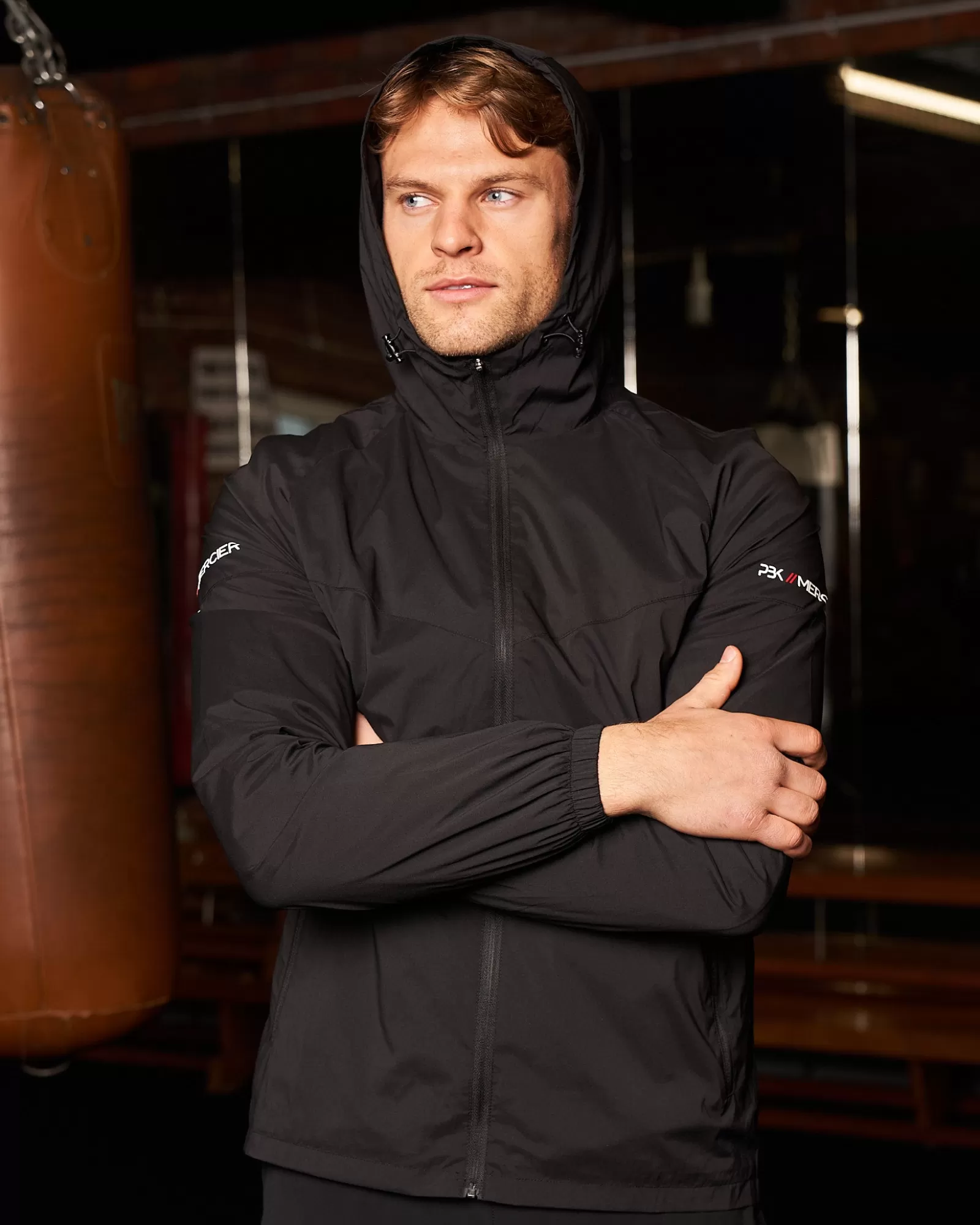 Ebk // Mercier>Mercier PCK // Performance Wind breaker Schwarz