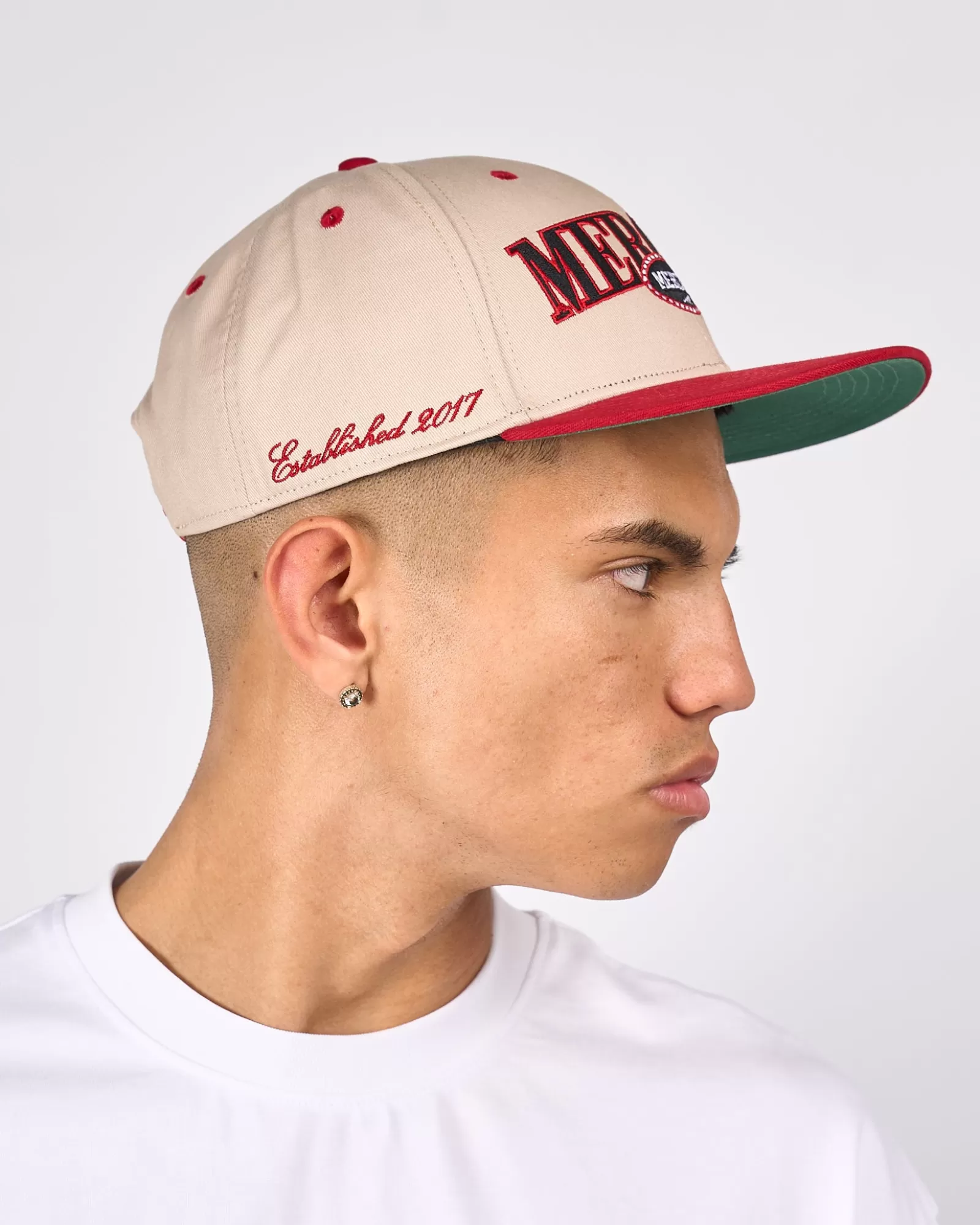 Zubehör | Kopfbedeckung>Mercier Rotes Idaho Snapback