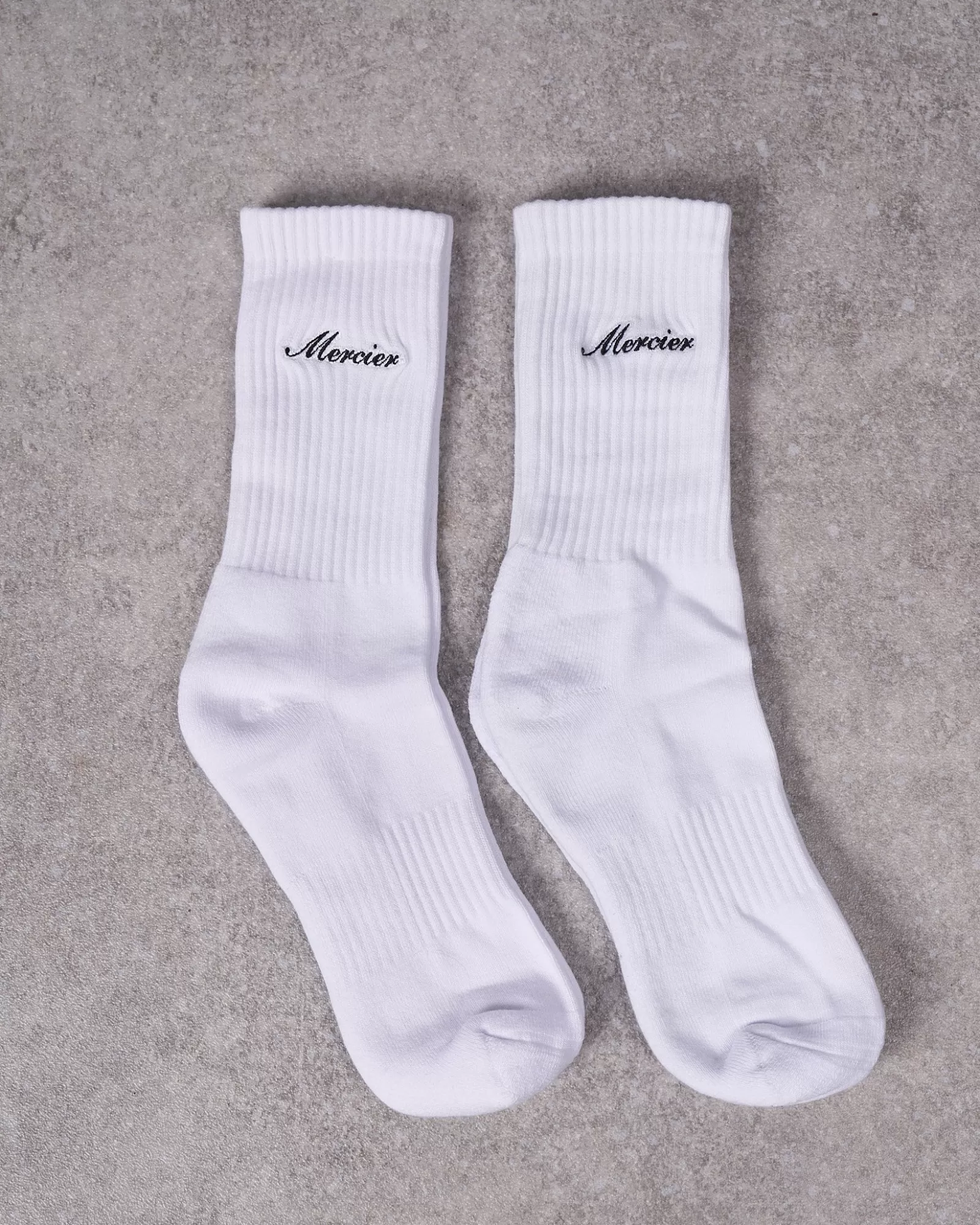 Damen Accessoires | Zubehör>Mercier Weiße Signature Socken 2 Stück